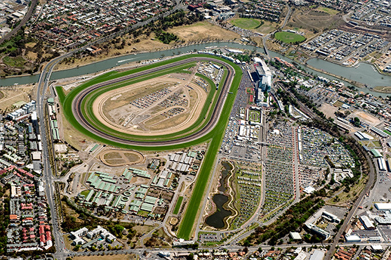 Melbourne Cup Day at Flemington Racecourse 2009 Flemington racecourse edge